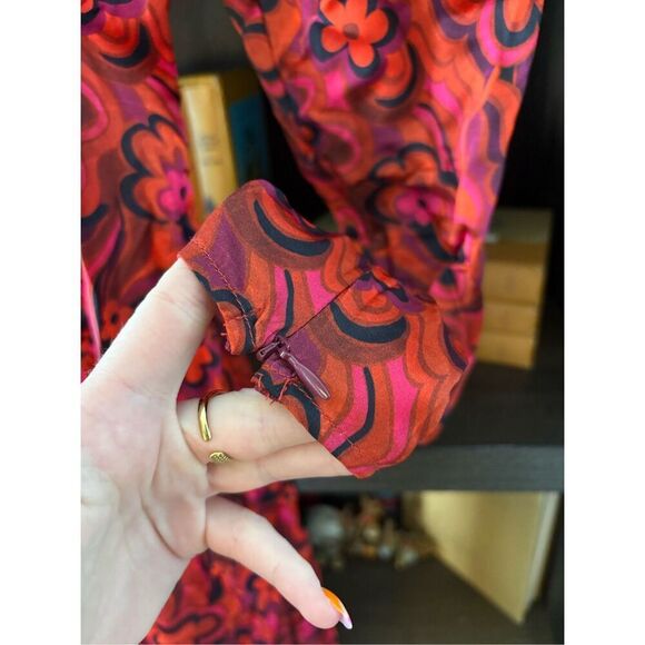 NWT For Love & Lemons Davina High Low Maxi Dress Size Small $250 MSRP - Picture 12 of 14